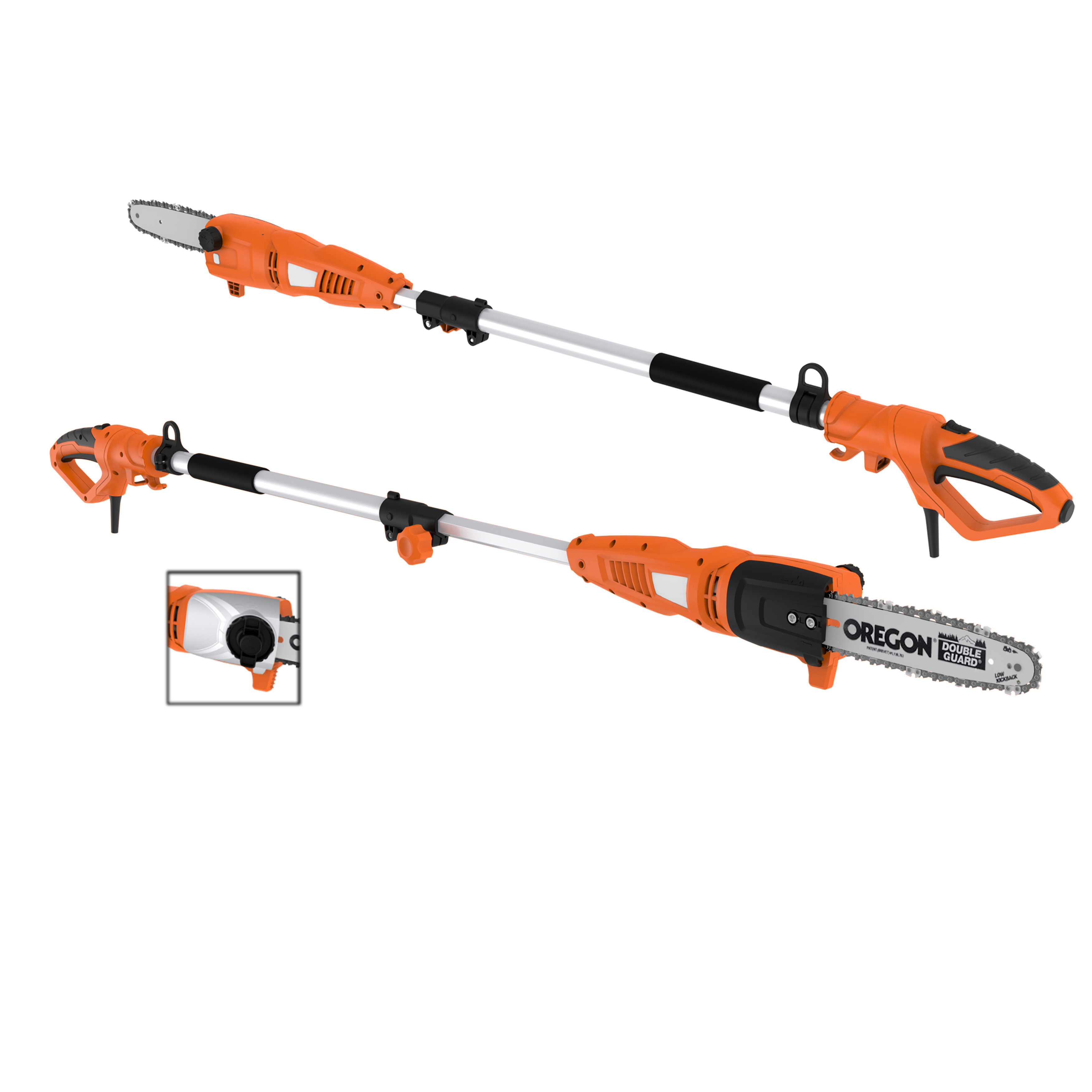 Electric pole chain saw